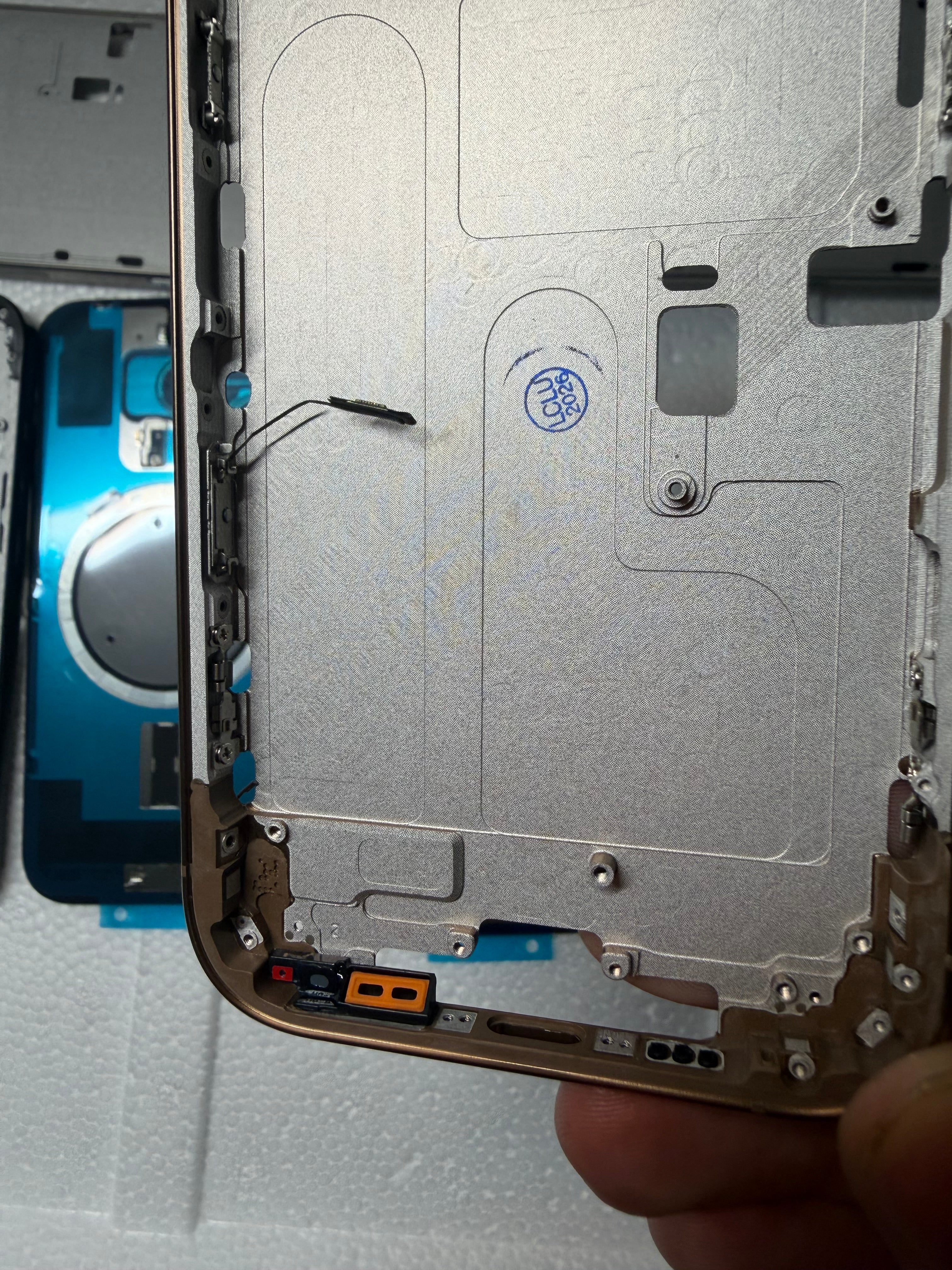 iPhone 16 Pro Frame Housing with Camera Control Button Pre-Installed – Full Midframe Assembly