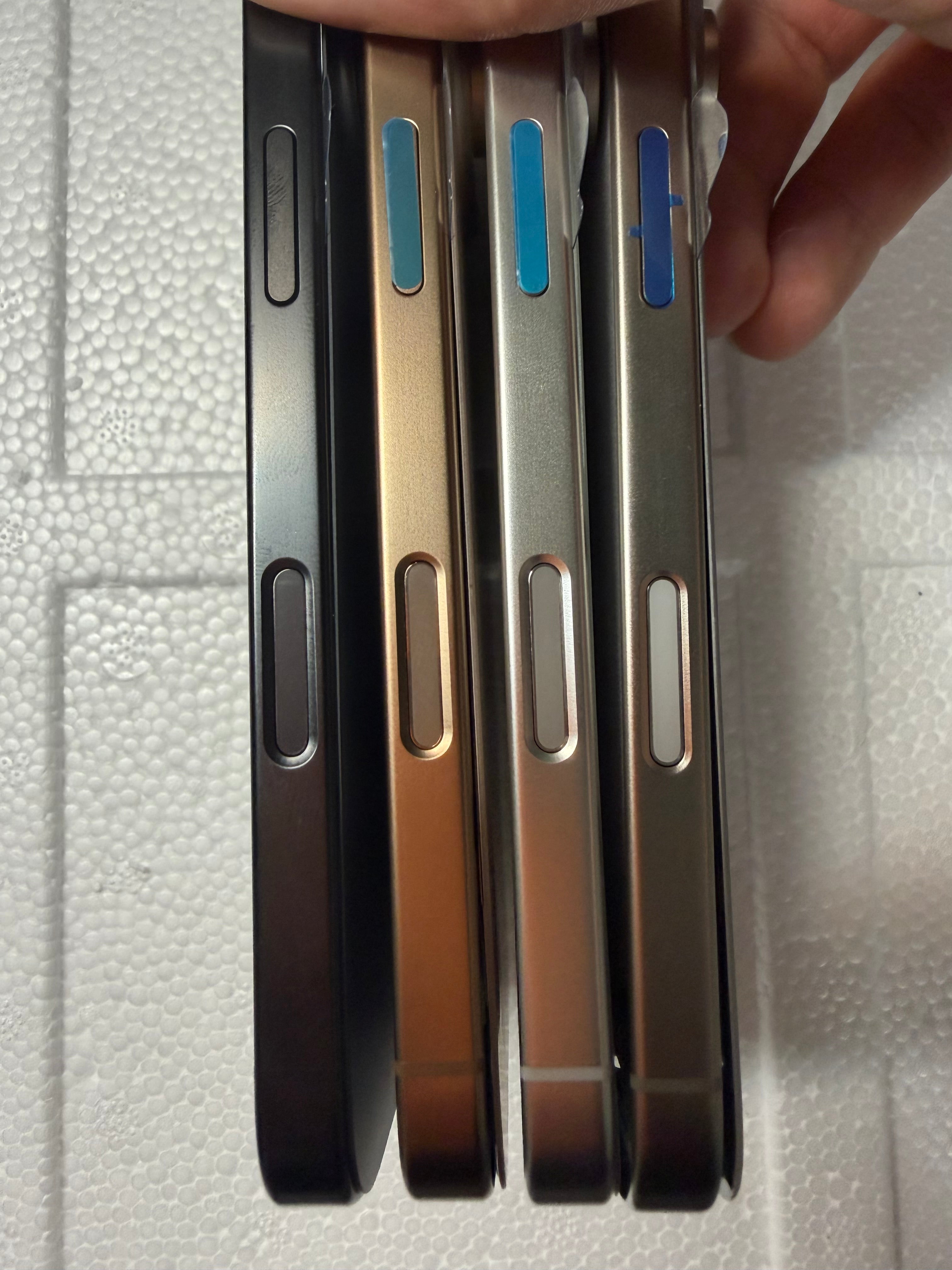 iPhone 16 Pro Frame Housing with Camera Control Button Pre-Installed – Full Midframe Assembly