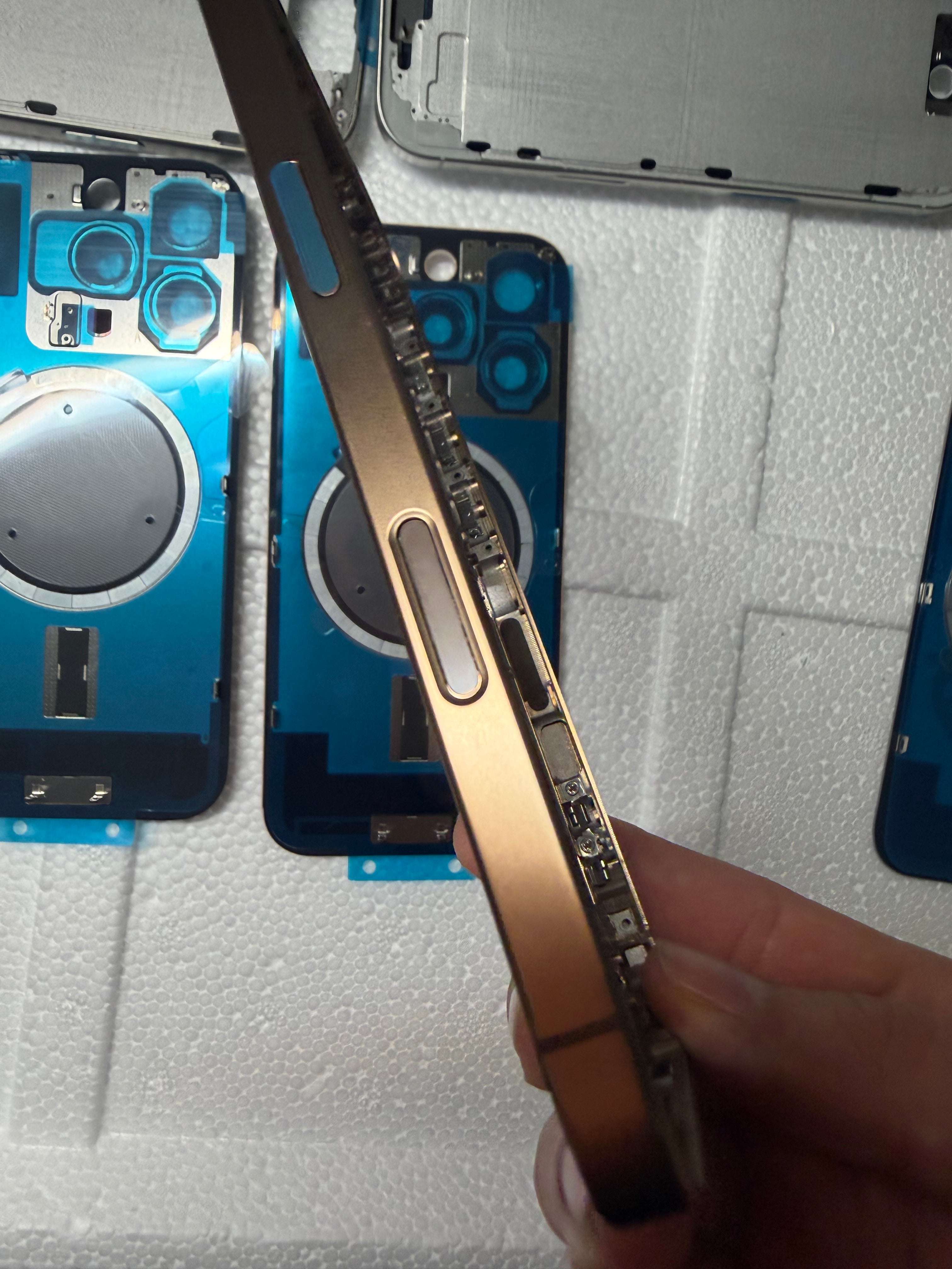 iPhone 16 Pro Frame Housing with Camera Control Button Pre-Installed – Full Midframe Assembly