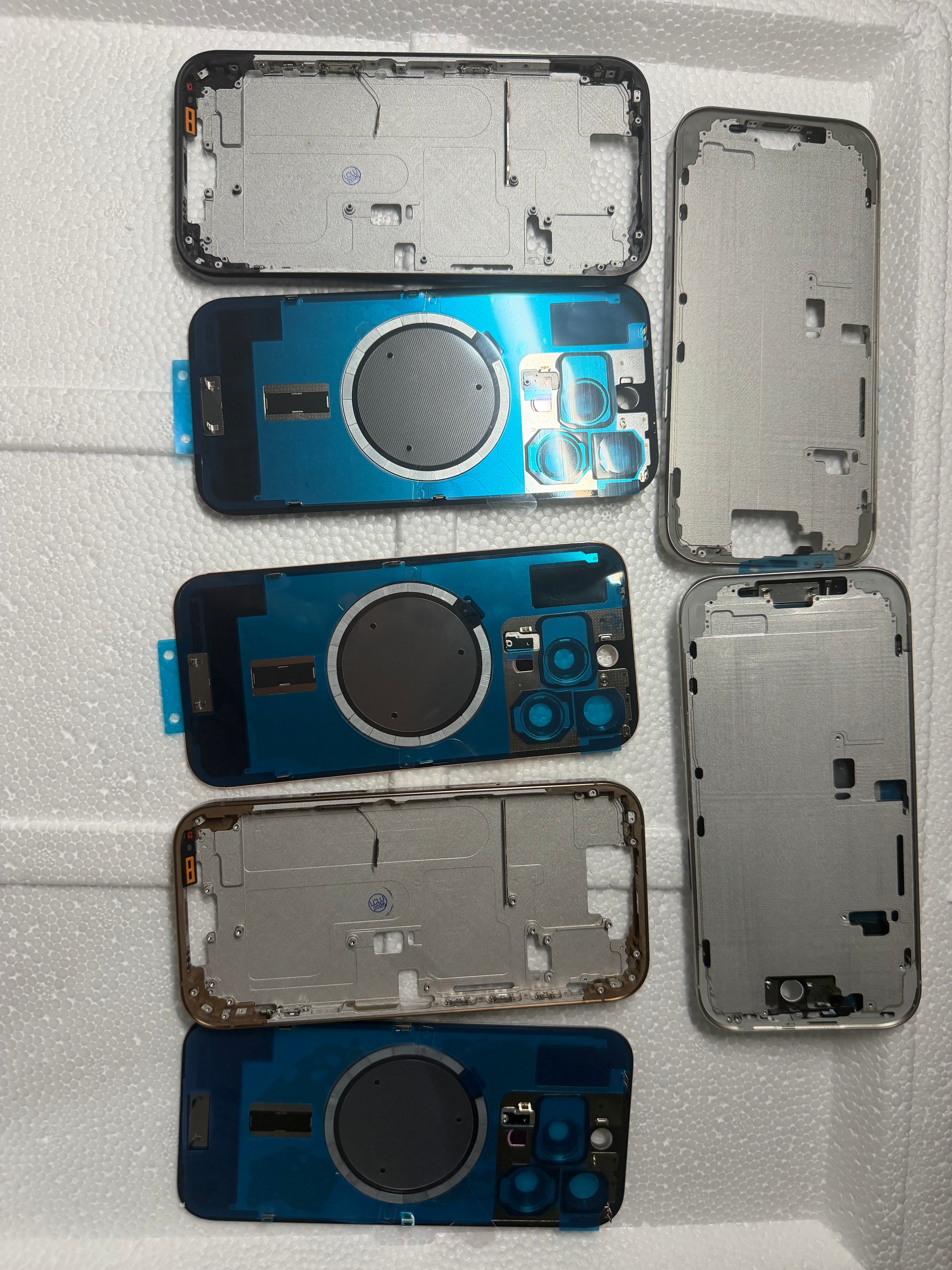 iPhone 16 Pro Frame Housing with Camera Control Button Pre-Installed – Full Midframe Assembly